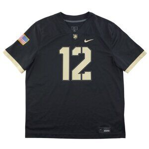 Army Black Knights Football Jersey Nike Team 12 USA Flag Untouchable Men's XL